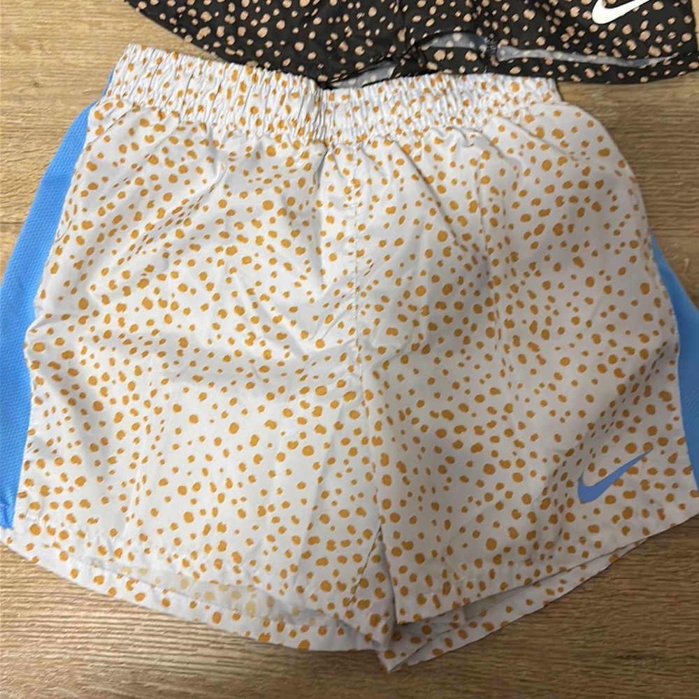 2 Pair of Girl  Nike Dry Fit shorts